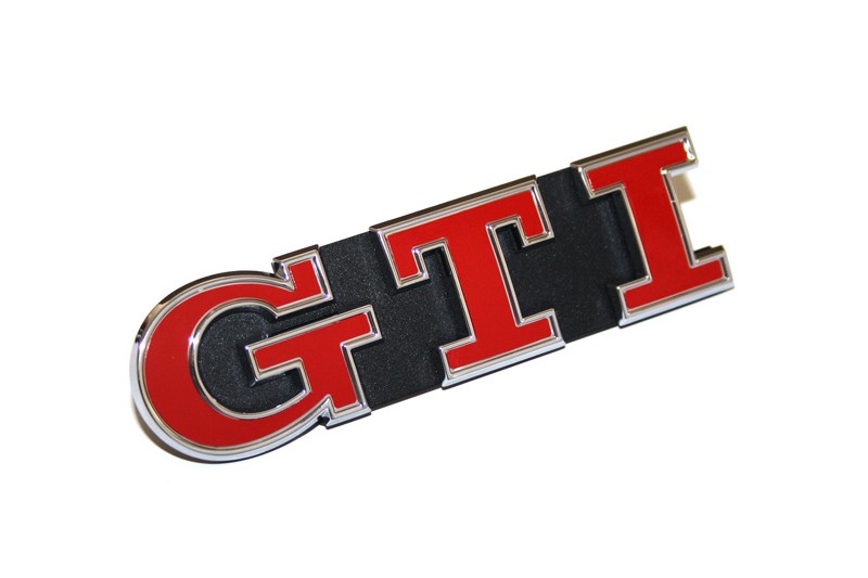 Volkswagen Golf 7 (5G) GTI badge tornado rood