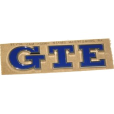 Volkswagen Golf 7 en 7.5 GTE logo achterzijde in hoogglans zwart