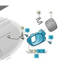 Volkswagen e-Golf (MK7) kom voor laadpoort