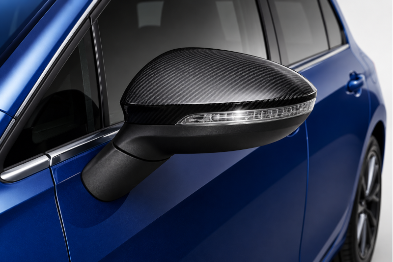 Volkswagen Golf 8, / ID.3 spiegelkappen carbon origineel