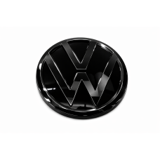 Volkswagen logo zwart of chroom voorzijde