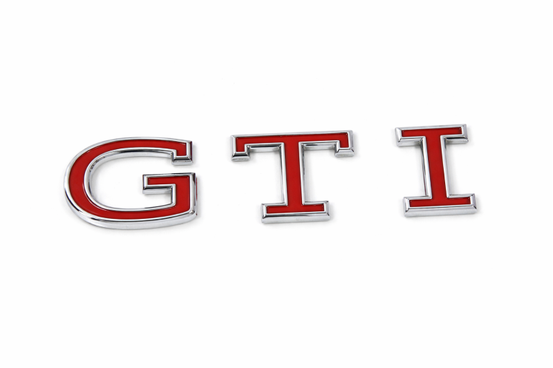 Volkswagen Golf 8 (MK8) GTI embleem achterzijde