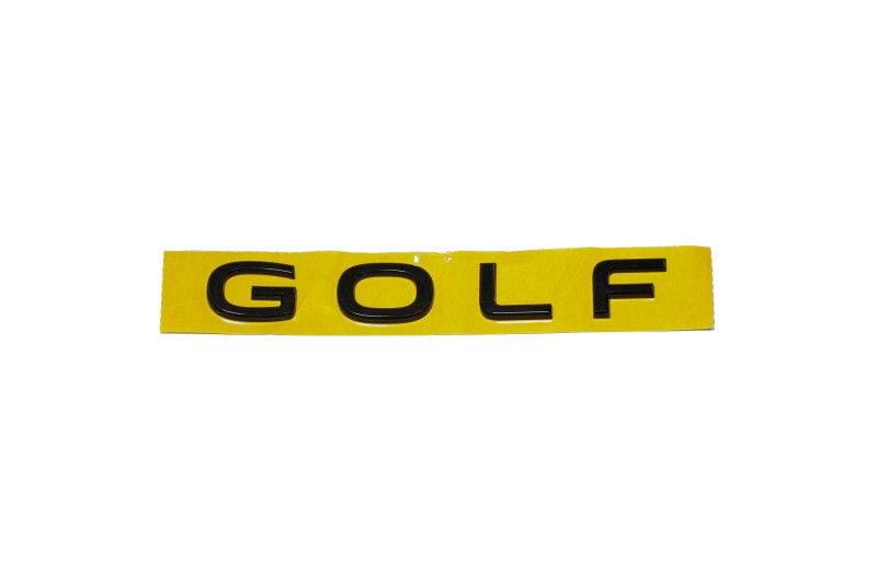 Volkswagen Golf (5H) embleem achterzijde (black-line)