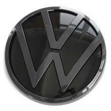 Volkswagen embleem 'r black edition' achterzijde