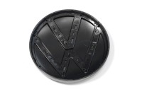 Volkswagen embleem 'r black edition' achterzijde