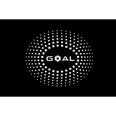 Volkswagen Golf 8 (5H) projectielamp voor buitenspiegel (GOAL-logo) - links