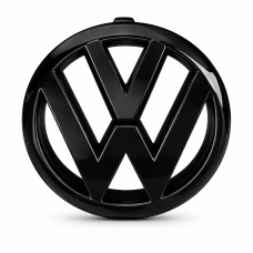 Volkswagen Golf VI (MK6) logo voorzijde hoogglans zwart