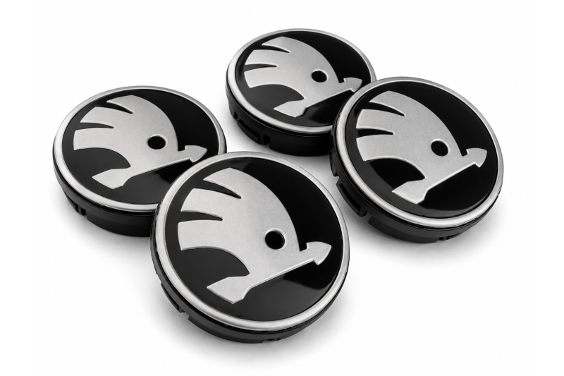 Škoda naafkap 52MM/56MM (4 stuks) 