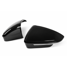 Škoda Enyaq / Elroq zwarte spiegelkappen (met sideview assist)