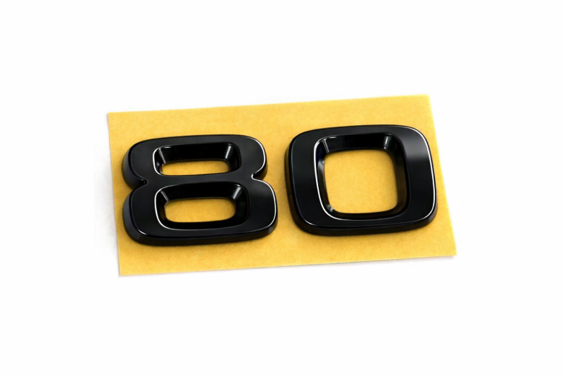 Škoda Enyaq / Elroq 80 embleem zwart