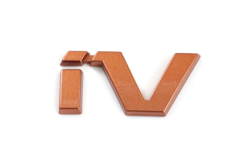 Škoda Enyaq IV embleem koper Škoda Enyaq IV embleem koper