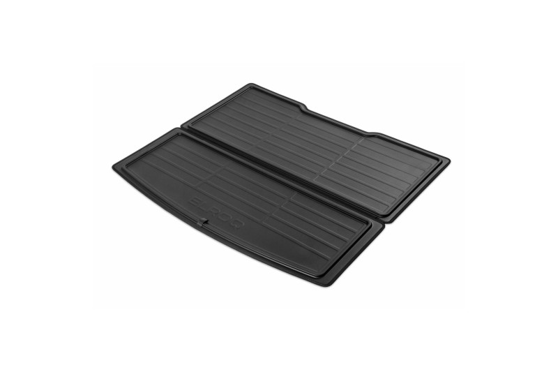 Škoda Elroq dubbelzijdige kofferbakmat (met schanier) Škoda Elroq dubbelzijdige kofferbakmat (met schanier)