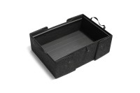 Škoda Elroq dubbelzijdige kofferbakmat (met meerdere schanieren) Škoda Elroq dubbelzijdige kofferbakmat (met meerdere schanieren)