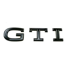 Volkswagen Golf 8 'GTI' embleem zwart achterzijde