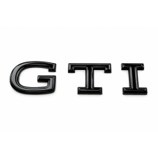Volkswagen Golf 8 'GTI' embleem zwart achterzijde