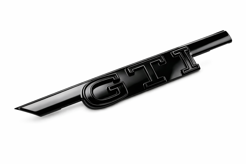 Volkswagen Golf 8 GTI embleem grille zwart