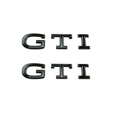 Volkswagen Golf GTI embleem zijkant zwart (links en rechts)