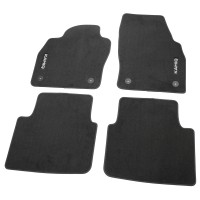 Škoda Kamiq velours mattenset (voor- en achterzijde)