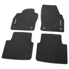 Škoda Kamiq velours mattenset (voor- en achterzijde)
