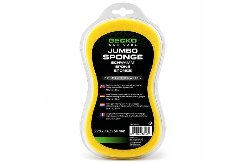Gecko jumbo spons