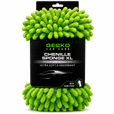 Gecko chenille wasspons (24x10cm)
