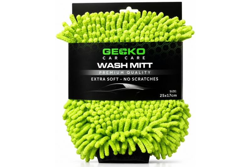 Gecko microfiber washandschoen (25x17cm)