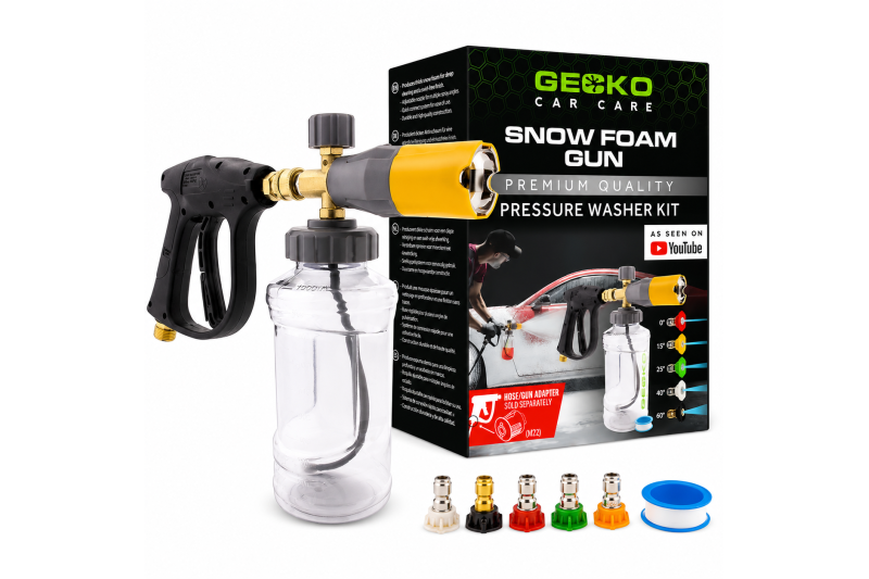 Gecko snowfoam gun (kit)