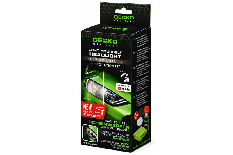 Gecko koplamp-herstelset