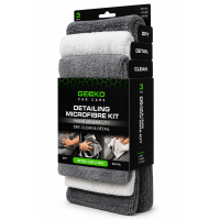 Gecko detail microfiber kit (3 stuks)