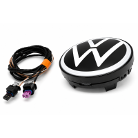 Volkswagen ID.4 verlicht logo (LED) - voorzijde