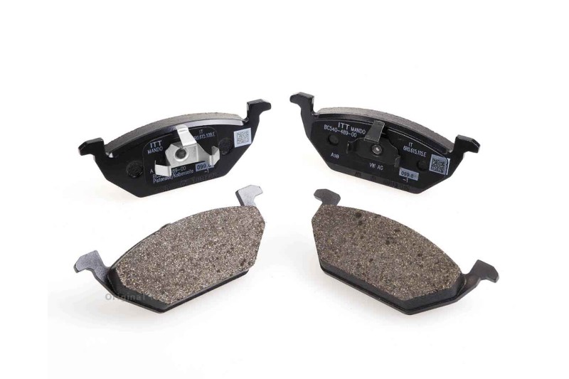 Originele Volkswagen remblokken set voor schijfremmen - voorzijde