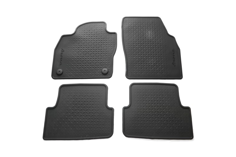 SEAT Arona (FL) rubberen mattenset (voor- en achterzijde) SEAT Arona (FL) rubberen mattenset (voor- en achterzijde)