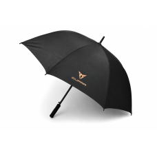 CUPRA paraplu zwart met CUPRA-logo