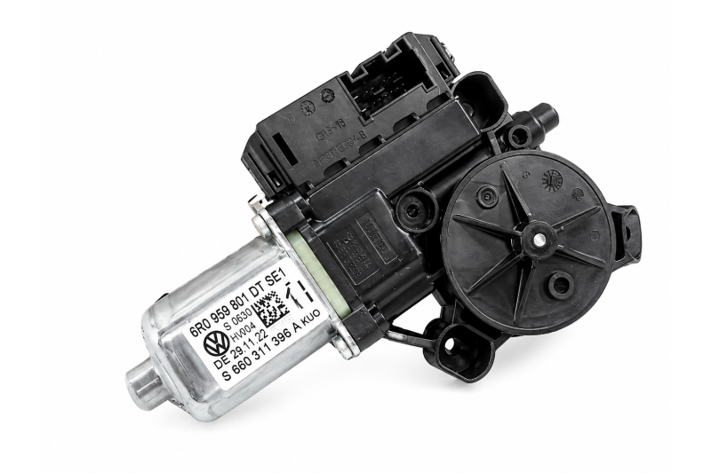 Originele Seat Ibiza (6J/6P) Portierruitmotor linksvoor 