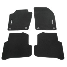Škoda Fabia (6V) velours mattenset (voor- en achterzijde)