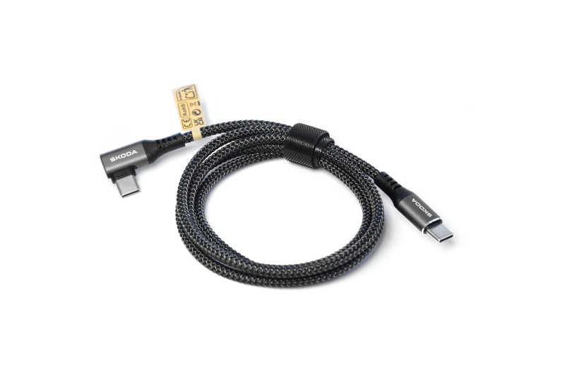 Skoda laadkabel (USB-C naar USB-C) Skoda laadkabel (USB-C naar USB-C)