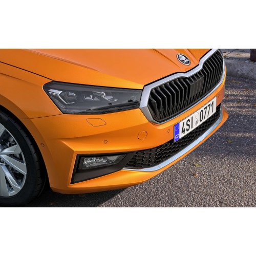 Skoda Fabia Chroom Sierstrip Voorbumper