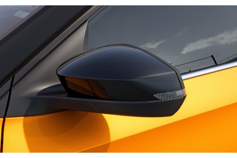 Škoda Fabia (6VA) spiegelkappen zwart