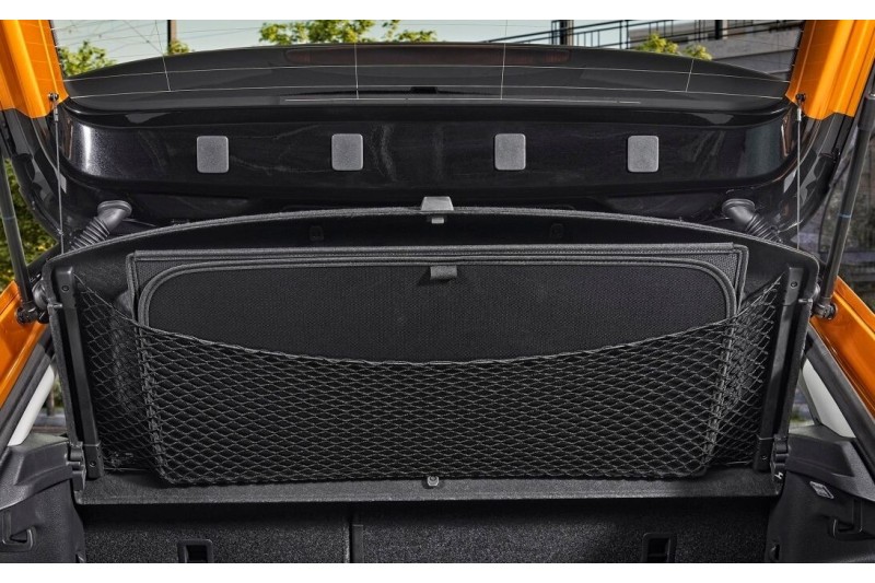 Skoda Fabia IV (6VA) bagagenet onder hoedenplank