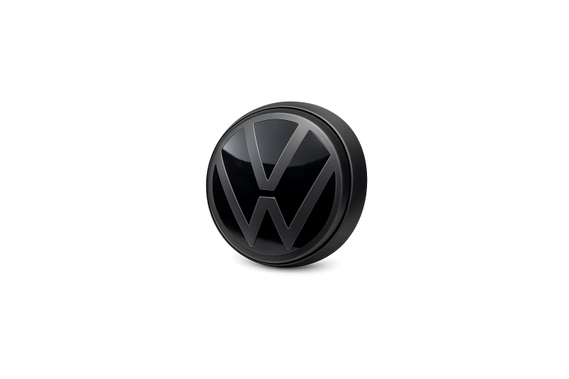 Volkswagen Crafter (SY/SZ), Transporter T6.1 logo voorzijde (zwart) - facelift