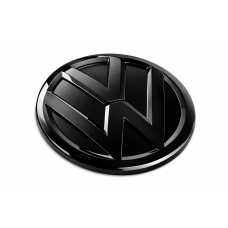 Volkswagen Transporter (T5) logo achterzijde in hoogglans zwart