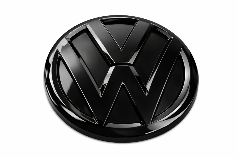 Volkswagen Caddy (SA) & Transporter T6 / T6.1 zwart logo achterzijde