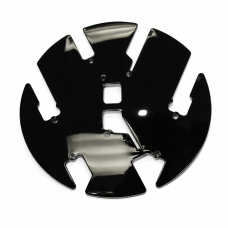 Volkswagen Transporter (T6/T6.1) draagplaat voor logo - zwart