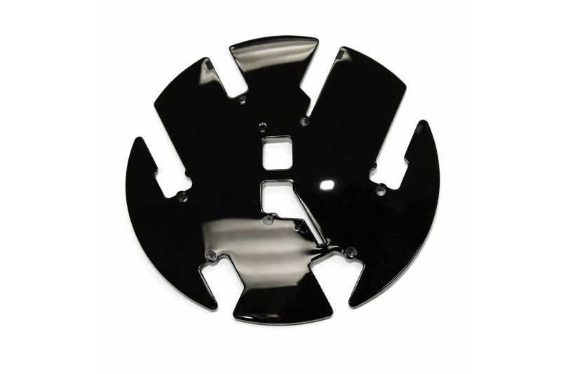 Volkswagen Transporter (T6/T6.1) draagplaat voor logo - zwart