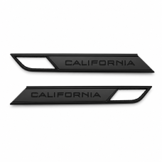 Volkswagen California T6.1 zij-emblemen mat zwart links en rechts set