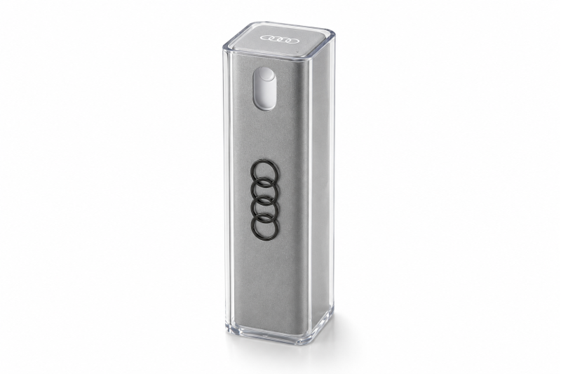 Audi 2-in-1 schermreiniger (zilver)
