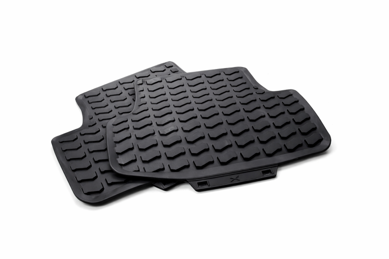 Audi Q2 (GA) rubberen mattenset (achterzijde)