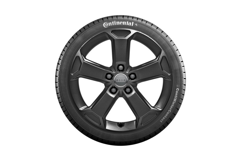 Audi Q2 (17 inch) velgen met winterbanden