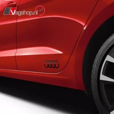 Audi Ringen Dorpelsticker - Meerdere Kleuren