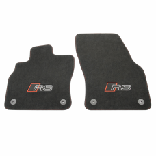 Audi RS (Q3) velourse mattenset met RS (voorzijde)